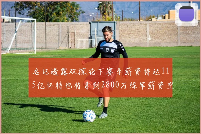 名记透露双探花下赛季薪资将达115亿怀特也将拿到2800万绿军薪资空间依旧紧张
